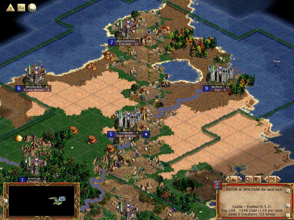 Heroes of Might & Magic 3 Civilization 3 Mod! Attachment