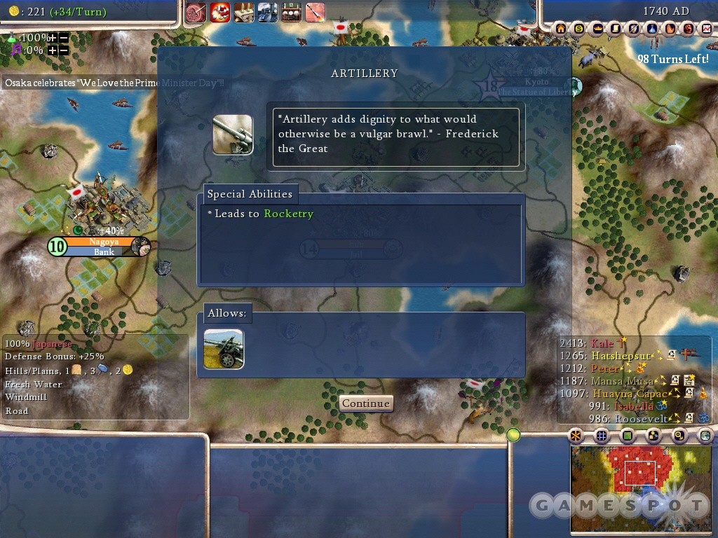Artillery Tech