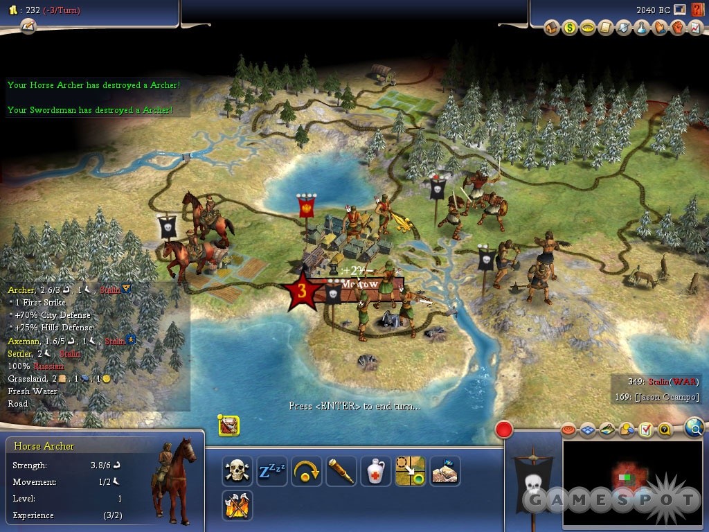 Barbarian Horde: Attacking City