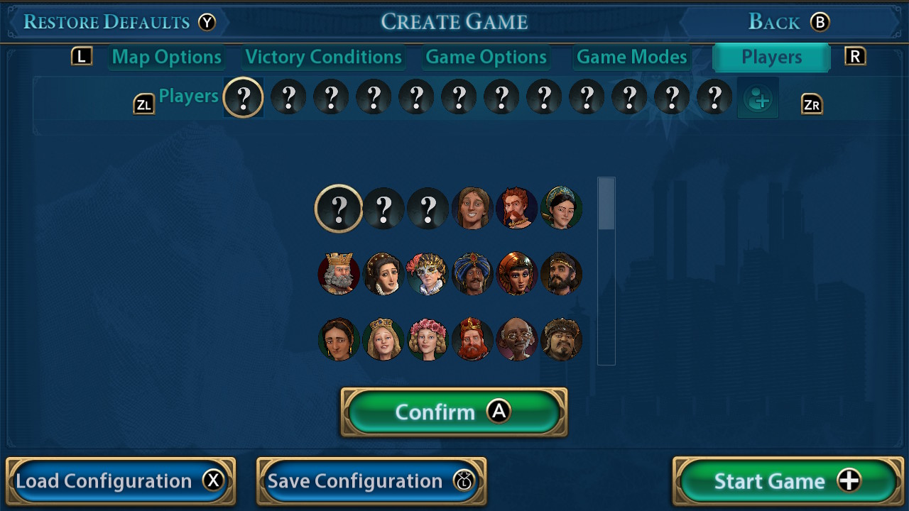 Civ VI Switch Screenshot