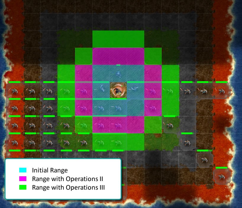Civ4 Caveman2cosmos Field Commander Range