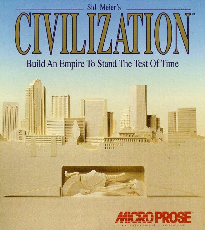 Civilization 1 Box Art