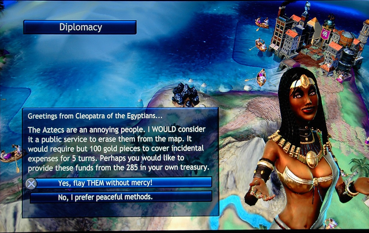 Cleo Comments On Aztecs