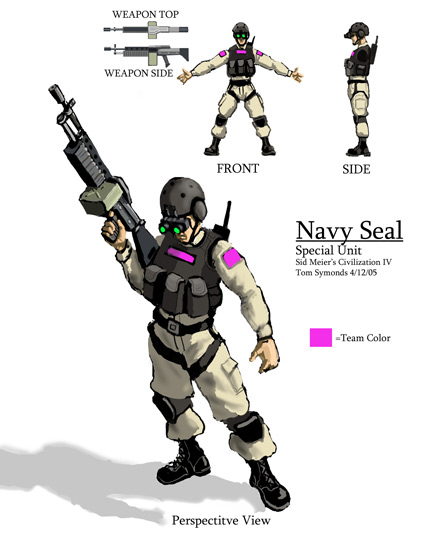 Concept Art: Navy SEAL