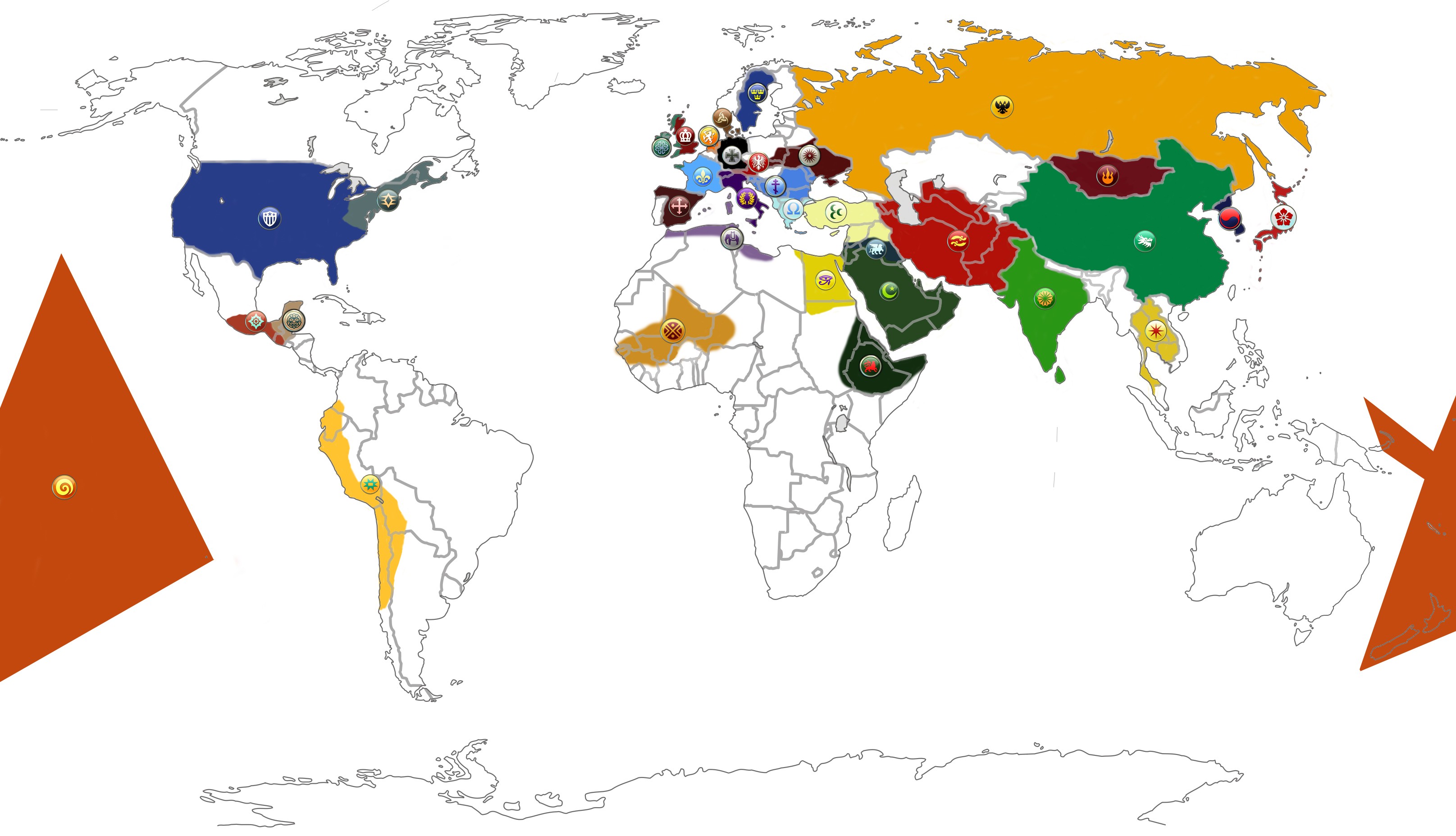 G&K Worldmap
