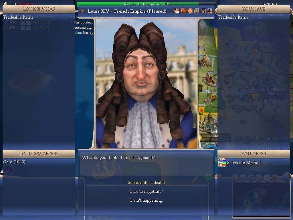 Louis Xiv Is Desperate