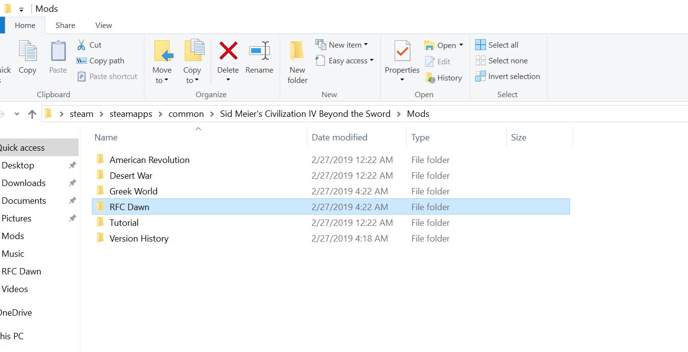 Modfolder