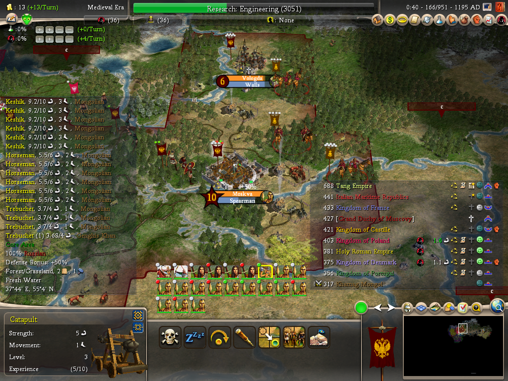 Mongol Defence