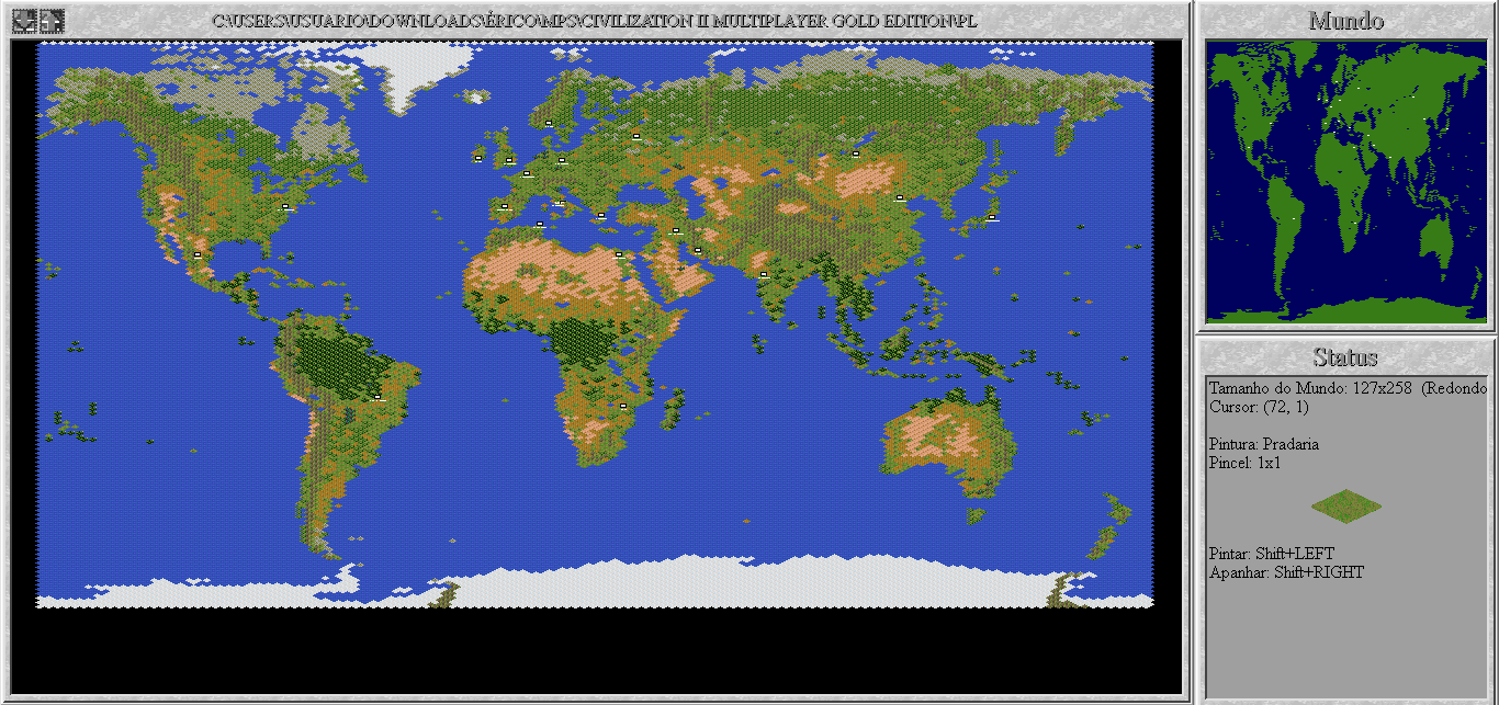 Planisphere World Map | CivFanatics Forums