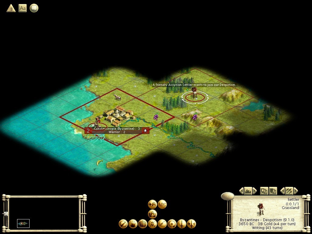 Popping a Settler