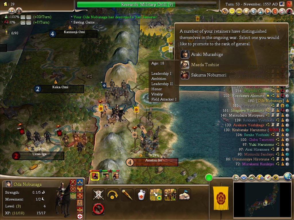 Sengoku-mod - Generals