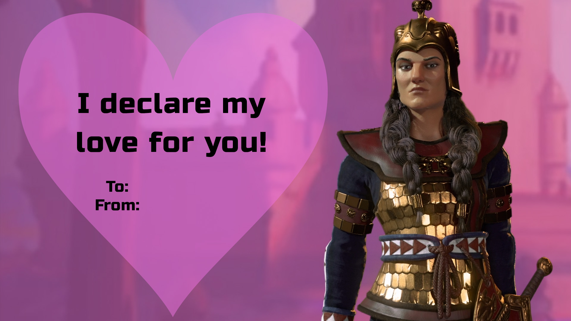 Tomyris: I declare my love for you