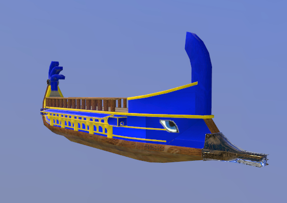 Trireme Hull WIP Bluetint Test