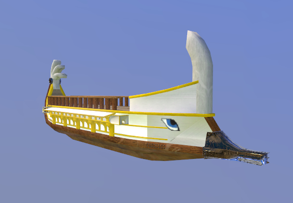Trireme Hull WIP Whitetint Test