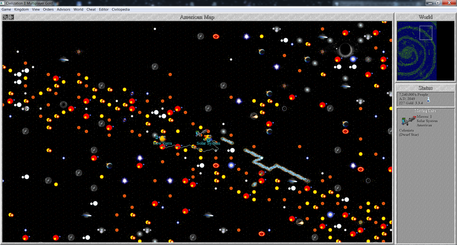 Upcoming Galaxy-like Total Conversion