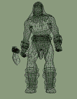 Warrior (Wireframe)