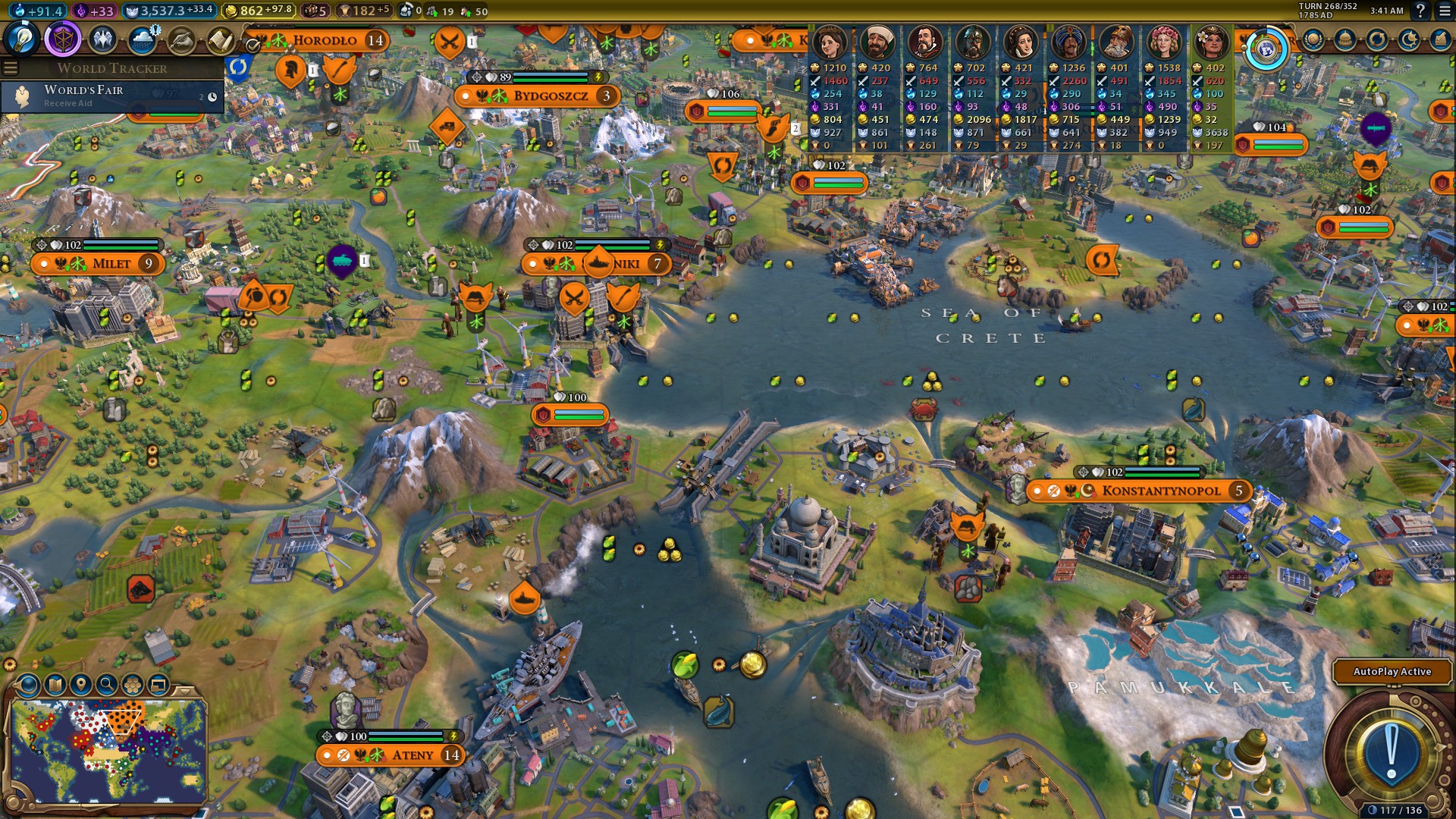 Who needs Constantinople, a canal will do