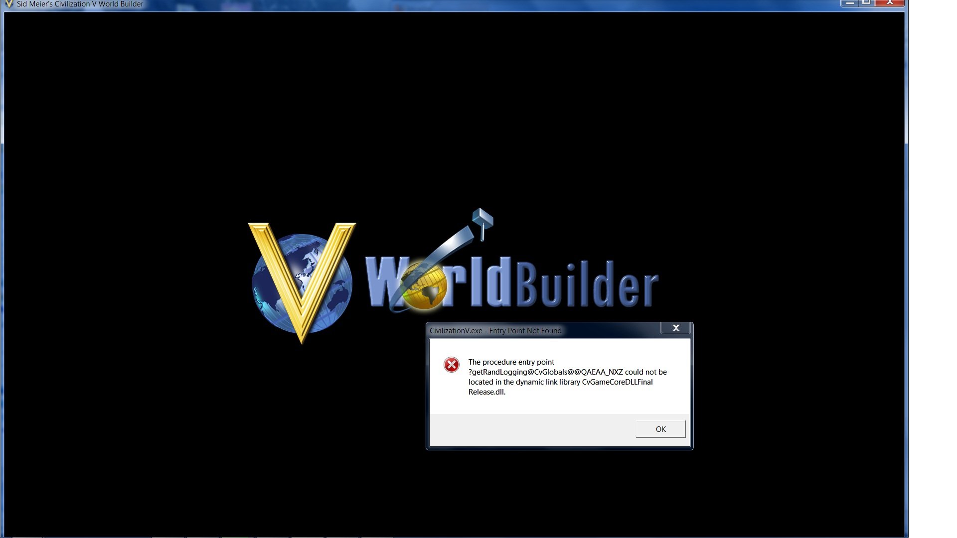World Builder Error