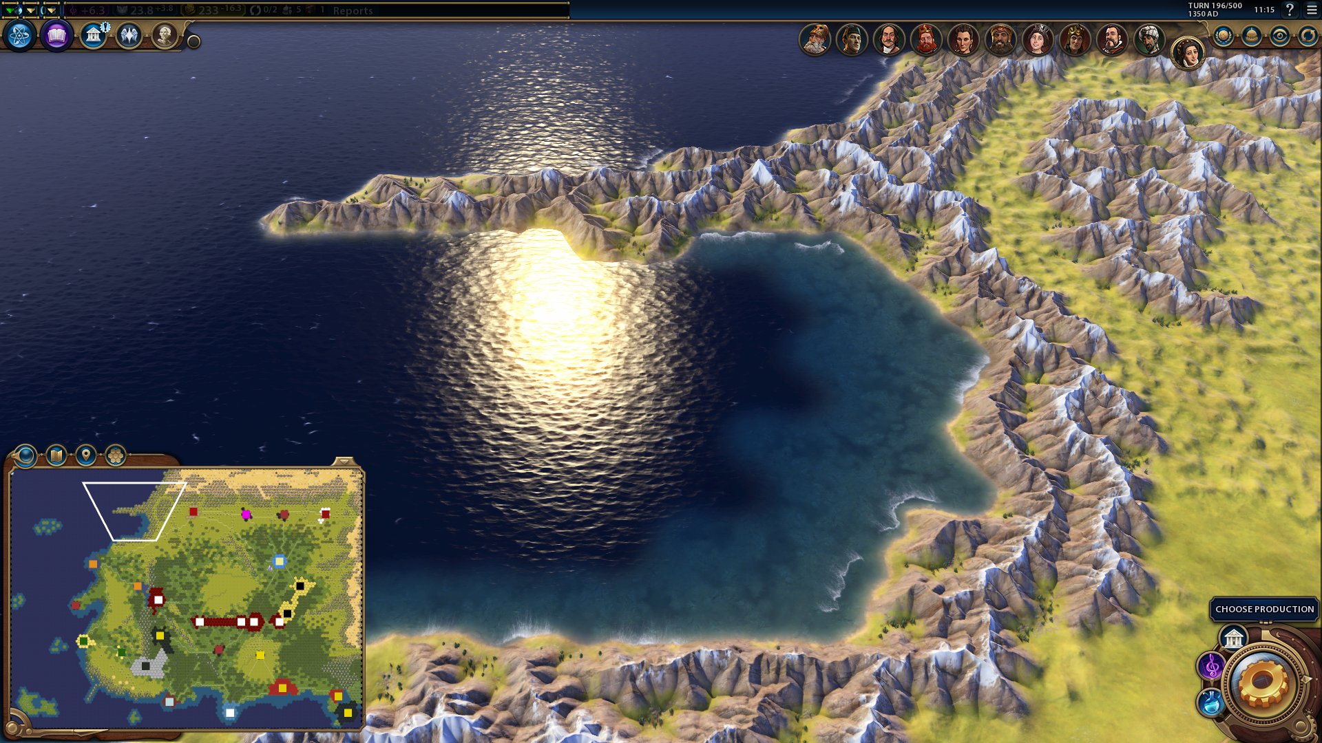 World's End and big minimap
